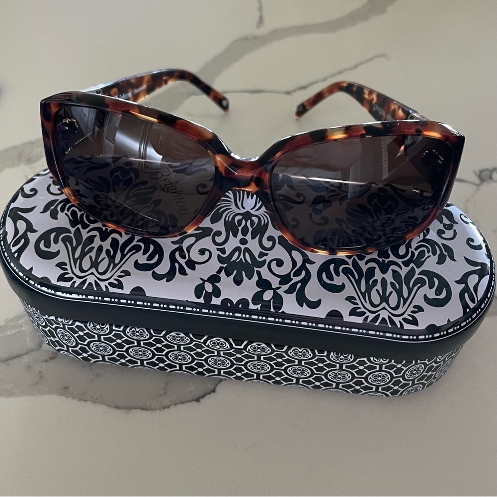 Brighton “Crystal Voyage” Sunglasses & Metal Case